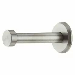 BAUHAUS Garderobenhaken Ausstattung: 1 Haken, Ø X L: 30 X 72 Mm, Edelstahl, Gebürstet, Matt