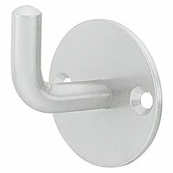 BAUHAUS Garderobenhaken Ausstattung: 1 Haken, Lochabstand: 40 Mm, Aluminium