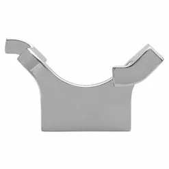 BAUHAUS Siro Garderobenhaken 2377/ZN1 L X B X H: 108 X 63 X 37 Mm, Anzahl Haken: 1 Stk. -BAUHAUS 12 1619