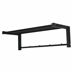 BAUHAUS Spinder Design Garderobenleiste Bergum Anzahl Haken: 5 Stk., L X B X H: 23 X 78,5 X 29 Cm