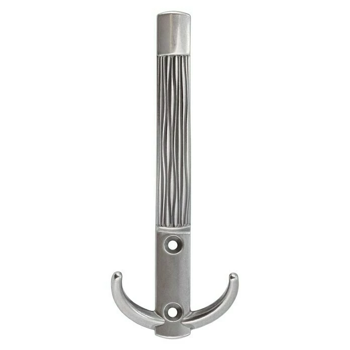 BAUHAUS Siro Garderobenhaken 2213/ZN29 L X B X H: 60 X 148 X 66 Mm, Anzahl Haken: 1 Stk., Silber 3 BAUHAUS Siro Garderobenhaken 2213/ZN29 L X B X H: 60 X 148 X 66 Mm, Anzahl Haken: 1 Stk., Silber – Bild 3