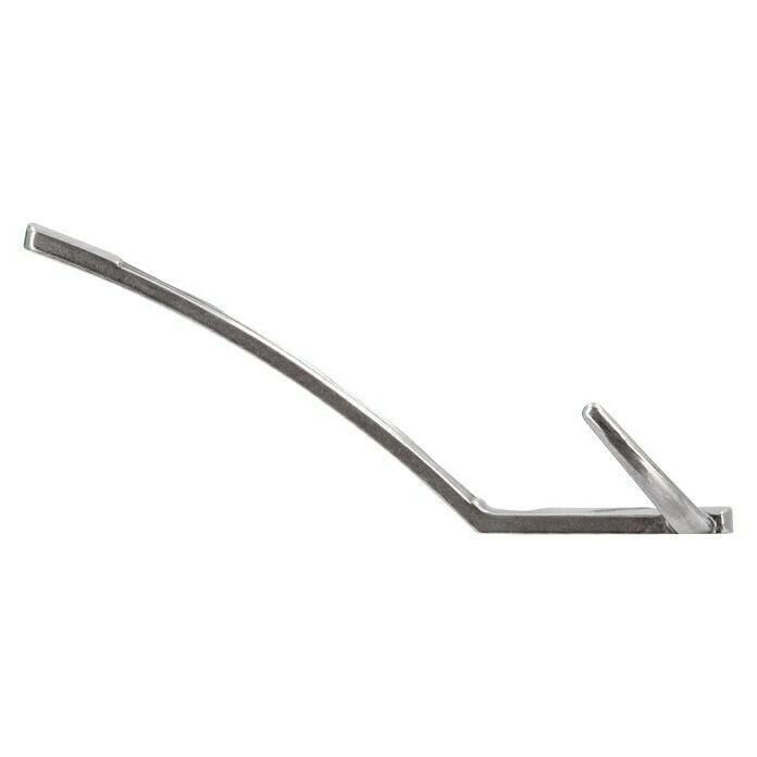 BAUHAUS Siro Garderobenhaken 2213/ZN29 L X B X H: 60 X 148 X 66 Mm, Anzahl Haken: 1 Stk., Silber 4 BAUHAUS Siro Garderobenhaken 2213/ZN29 L X B X H: 60 X 148 X 66 Mm, Anzahl Haken: 1 Stk., Silber – Bild 4