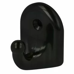 BAUHAUS Häfele Garderobenhaken Kunststoff, Schwarz