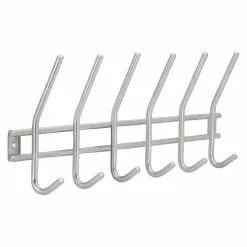 BAUHAUS Siro Garderobenleiste 2196-460N1V L X B X H: 460 X 160 X 50 Mm, Anzahl Haken: 6 Stk. 8 BAUHAUS Siro Garderobenleiste 2196-460N1V L X B X H: 460 X 160 X 50 Mm, Anzahl Haken: 6 Stk. -BAUHAUS 12 1656