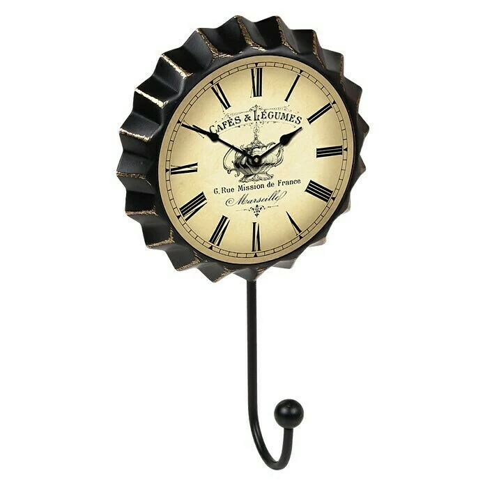 BAUHAUS Nesu Garderobenhaken Uhr Café L X B X H: 190 X 110 X 45 Mm, Anzahl Haken: 1 Stk. 1 BAUHAUS Nesu Garderobenhaken Uhr Café L X B X H: 190 X 110 X 45 Mm, Anzahl Haken: 1 Stk.