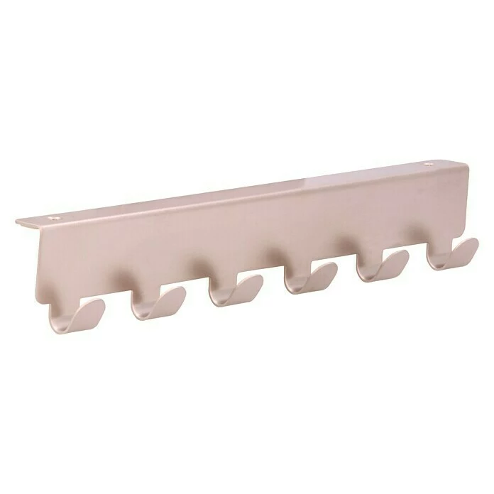 BAUHAUS Siro Türgarderobe L X H: 240 X 41 Mm, Anzahl Haken: 6 Stk., Vernickelt 1 BAUHAUS Siro Türgarderobe L X H: 240 X 41 Mm, Anzahl Haken: 6 Stk., Vernickelt