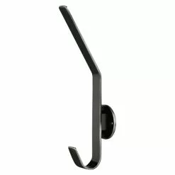 BAUHAUS Häfele Garderobenhaken L X B X H: 77 X 20 X 215 Mm, Schwarz