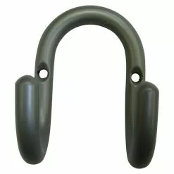 BAUHAUS Garderobenhaken Ausstattung: 2 Haken, Lochabstand: 50 Mm, Aluminium