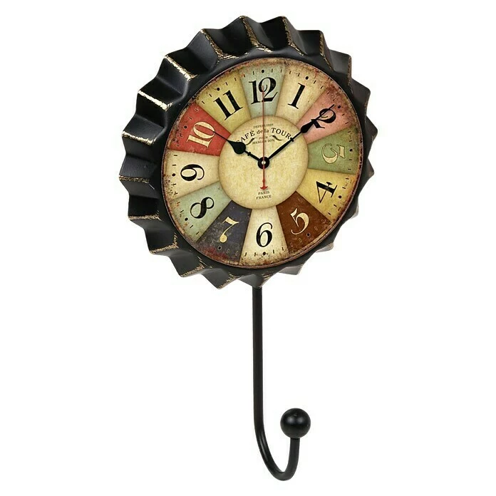 BAUHAUS Nesu Garderobenhaken Uhr Farben L X B X H: 190 X 110 X 45 Mm, Anzahl Haken: 1 Stk. 1 BAUHAUS Nesu Garderobenhaken Uhr Farben L X B X H: 190 X 110 X 45 Mm, Anzahl Haken: 1 Stk.