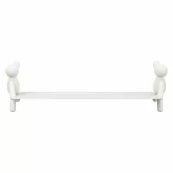 BAUHAUS Kleiderhaken Buddy 7,5 X 16,8 Cm, Weiß, Traglast: 2,2 Kg/Haken -BAUHAUS 12 1709