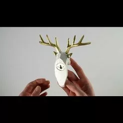 BAUHAUS Garderobenhaken Rentier L X B X H: 16 X 6,2 X 17 Cm, Weiß 8 BAUHAUS Garderobenhaken Rentier L X B X H: 16 X 6,2 X 17 Cm, Weiß -BAUHAUS 12 1716