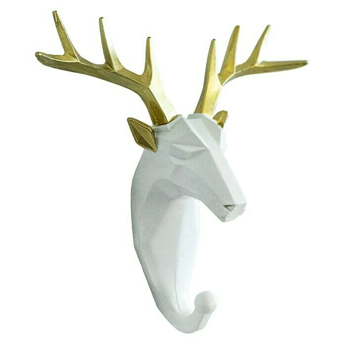 BAUHAUS Garderobenhaken Rentier L X B X H: 16 X 6,2 X 17 Cm, Weiß 4 BAUHAUS Garderobenhaken Rentier L X B X H: 16 X 6,2 X 17 Cm, Weiß – Bild 4