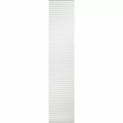 BAUHAUS Expo Ambiente Flächenvorhang Flow Weiß, 87 % Polyester, B X H: 60 X 300 Cm