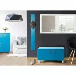 BAUHAUS Phönix Miami Garderobenpaneel L X B X H: 2,2 X 14 X 120 Cm, Blau -BAUHAUS 12 1723