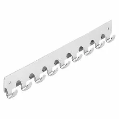 BAUHAUS Siro Hakenleiste L X H: 366 X 41 Mm, Anzahl Haken: 9 Stk., Verchromt -BAUHAUS 12 1748