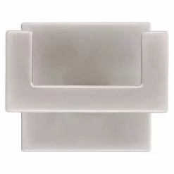 BAUHAUS Siro Garderobenhaken 2331/ZN4KV1S L X B X H: 60 X 50 X 38 Mm, Anzahl Haken: 1 Stk., Vernickelt Matt -BAUHAUS 12 1760