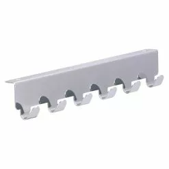 BAUHAUS Siro Türgarderobe L X H: 240 X 41 Mm, Anzahl Haken: 6 Stk., Verchromt