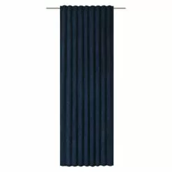 BAUHAUS Elbersdrucke Schlaufenbandschal Cord Blau, 100% Polyester