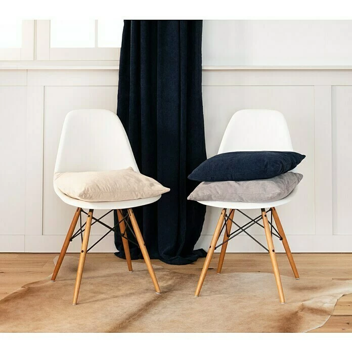 BAUHAUS Elbersdrucke Schlaufenbandschal Cord Blau, 100% Polyester 4 BAUHAUS Elbersdrucke Schlaufenbandschal Cord Blau, 100% Polyester – Bild 4