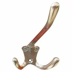 BAUHAUS Häfele Garderobenhaken Höhe: 105 Mm, Aluminium, Poliert