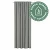 BAUHAUS Elbersdrucke Verdunkelungsvorhang Sundown Grau, B X H: 140 X 255 Cm, 100 % Polyester