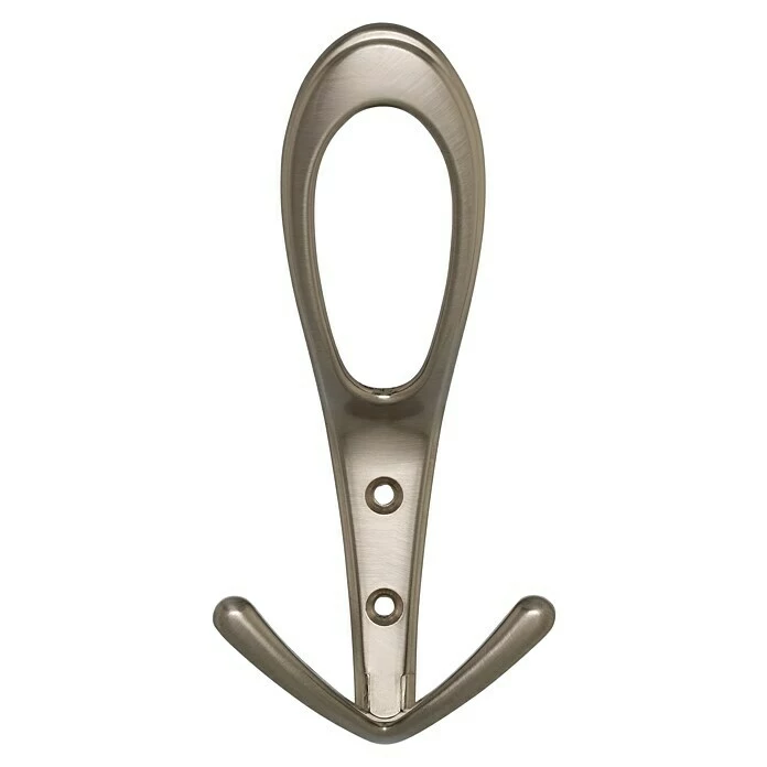 BAUHAUS Siro Garderobenhaken 1653/ZN21 L X B X H: 76 X 161 X 71 Mm, Anzahl Haken: 1 Stk. 2 BAUHAUS Siro Garderobenhaken 1653/ZN21 L X B X H: 76 X 161 X 71 Mm, Anzahl Haken: 1 Stk. – Bild 2