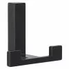 BAUHAUS Siro Garderobenhaken L X B X H: 70 X 61 X 40 Mm, Anzahl Haken: 2 Stk., Schwarz