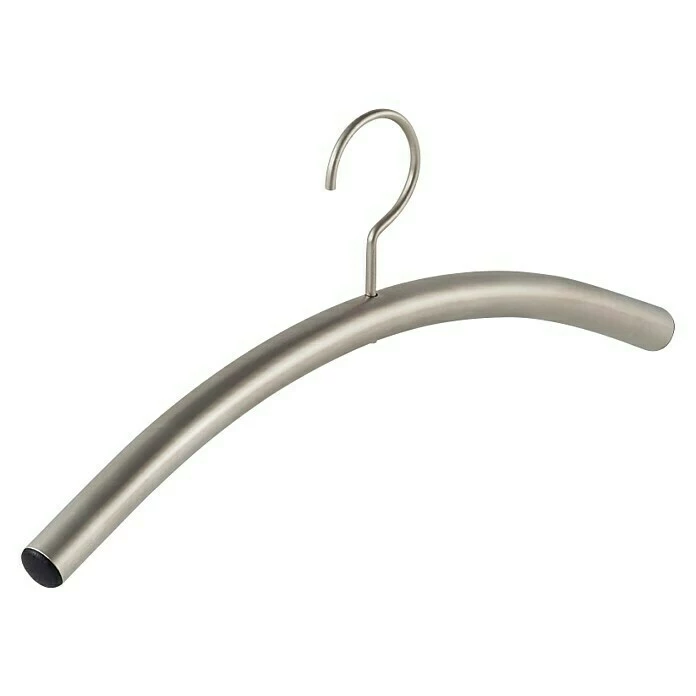BAUHAUS Pador Kleiderbügel Dateless Vernickelt, Metall 1 BAUHAUS Pador Kleiderbügel Dateless Vernickelt, Metall