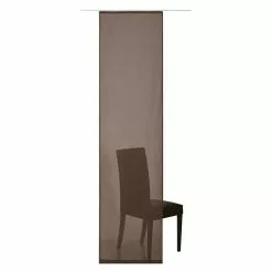 BAUHAUS Expo Ambiente II Flächenvorhang Fun Braun, 100 % Polyester, 60 X 300 Cm