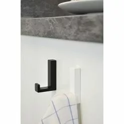 BAUHAUS Siro Garderobenhaken L X B X H: 15 X 61 X 40 Mm, Anzahl Haken: 1 Stk., Weiß -BAUHAUS 12 1916