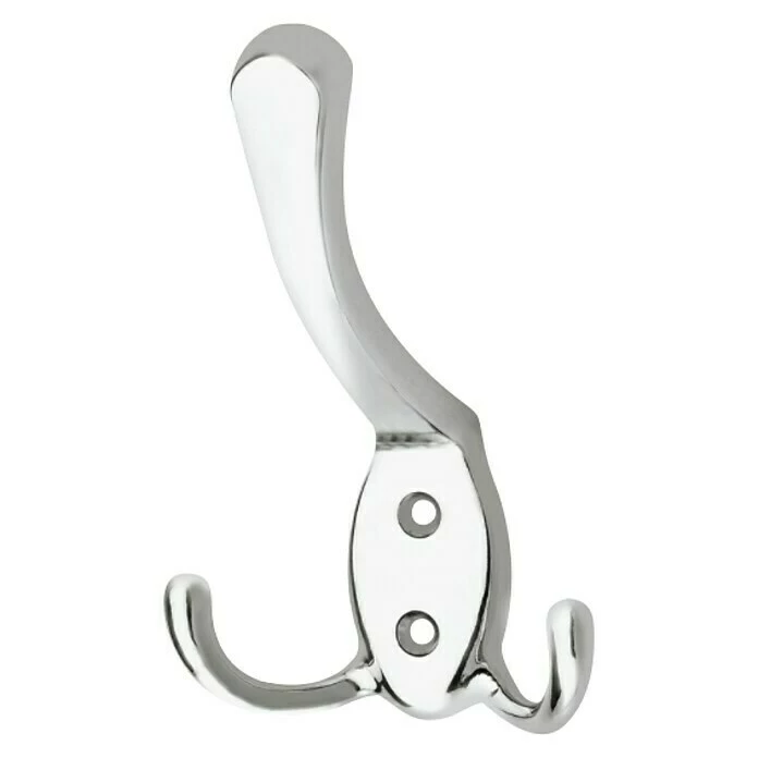 BAUHAUS Garderobenhaken Ausstattung: 3 Haken, Lochabstand: 20 Mm, Verchromt Poliert 1 BAUHAUS Garderobenhaken Ausstattung: 3 Haken, Lochabstand: 20 Mm, Verchromt Poliert