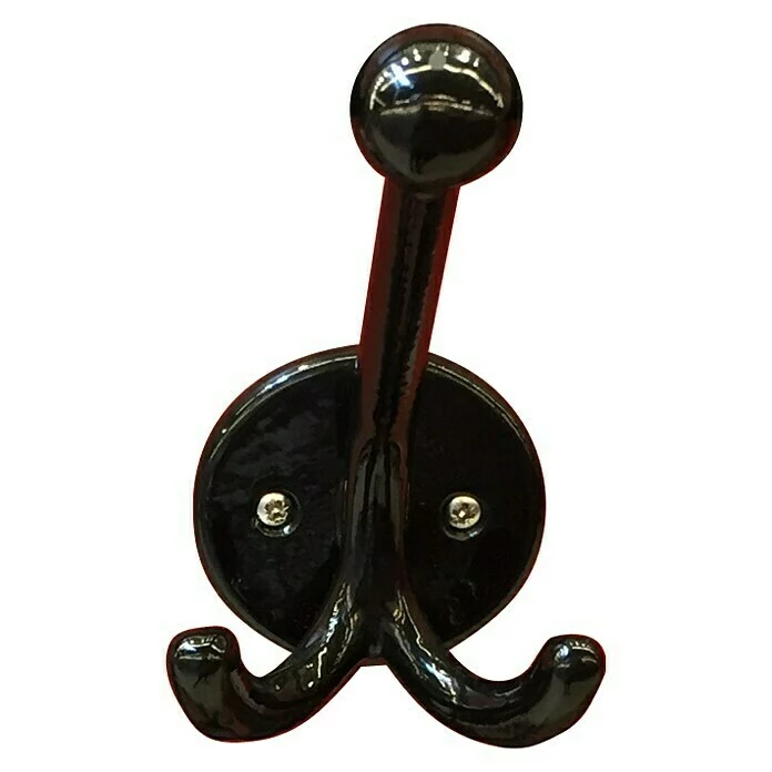 BAUHAUS Häfele Garderobenhaken Höhe: 125 Mm, Schwarz 1 BAUHAUS Häfele Garderobenhaken Höhe: 125 Mm, Schwarz