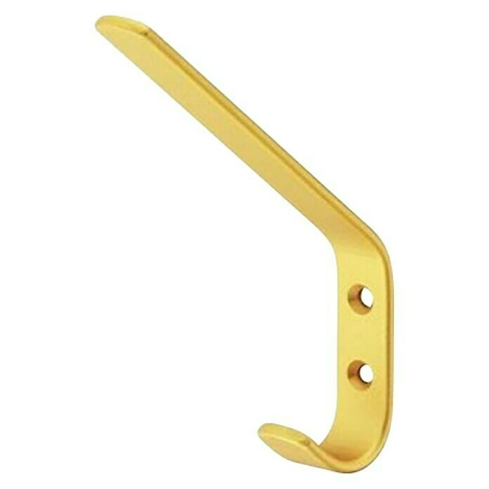 BAUHAUS Häfele Garderobenhaken L X B X H: 93 X 18 X 160 Mm, Gold 1 BAUHAUS Häfele Garderobenhaken L X B X H: 93 X 18 X 160 Mm, Gold