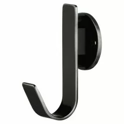 BAUHAUS Häfele Garderobenhaken L X B X H: 60 X 20 X 92 Mm, Schwarz