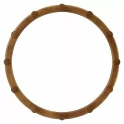 BAUHAUS Umbra Garderobenhaken-Set Slinka L X B X H: 4,8 X 42,8 X 11,4 Cm, Anzahl Haken: 12 Stk., Walnuss