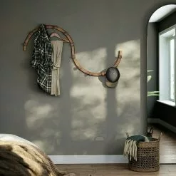 BAUHAUS Umbra Garderobenhaken-Set Slinka L X B X H: 4,8 X 42,8 X 11,4 Cm, Anzahl Haken: 12 Stk., Walnuss -BAUHAUS 12 2021