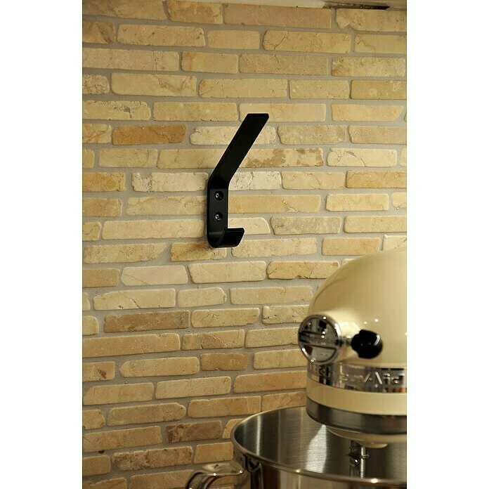 BAUHAUS Siro Garderobenhaken L X B X H: 19 X 120 X 75 Mm, Anzahl Haken: 1 Stk. 6 BAUHAUS Siro Garderobenhaken L X B X H: 19 X 120 X 75 Mm, Anzahl Haken: 1 Stk. – Bild 6