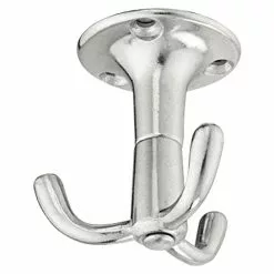 BAUHAUS Garderobenhaken Ausstattung: 3 Haken, 53 X 53 Mm, Aluminium