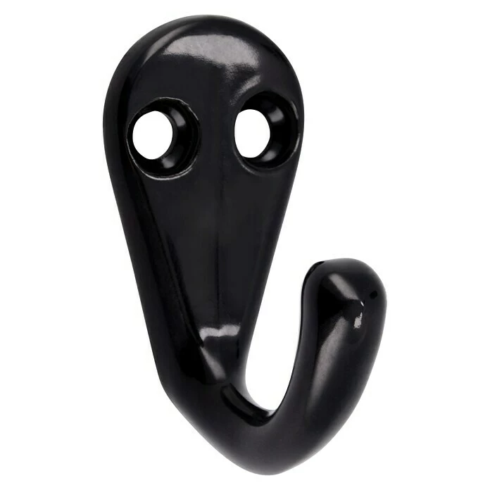 BAUHAUS Siro Garderobenhaken 113/ PB8 L X B X H: 20 X 41 X 33 Mm, Anzahl Haken: 1 Stk. 2 BAUHAUS Siro Garderobenhaken 113/ PB8 L X B X H: 20 X 41 X 33 Mm, Anzahl Haken: 1 Stk. – Bild 2