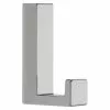 BAUHAUS Siro Garderobenhaken L X B X H: 15 X 61 X 40 Mm, Anzahl Haken: 1 Stk., Silber