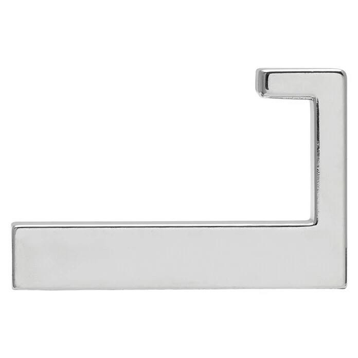 BAUHAUS Siro Garderobenhaken L X B X H: 15 X 61 X 40 Mm, Anzahl Haken: 1 Stk., Silber 4 BAUHAUS Siro Garderobenhaken L X B X H: 15 X 61 X 40 Mm, Anzahl Haken: 1 Stk., Silber – Bild 4