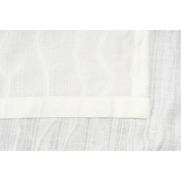 BAUHAUS Ösenschal Stream B X H: 135 X 300 Cm, 100 % Polyester, Weiß 3 BAUHAUS Ösenschal Stream B X H: 135 X 300 Cm, 100 % Polyester, Weiß – Bild 3