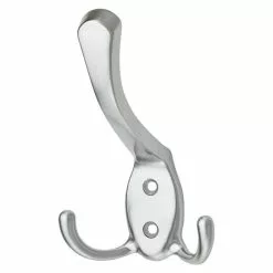 BAUHAUS Garderobenhaken Lochabstand: 20 Mm, Verchromt Matt