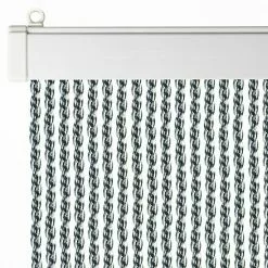 BAUHAUS Türvorhang Alcampo Schwarz, 93 X 230 Cm