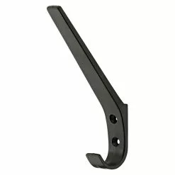 BAUHAUS Häfele Garderobenhaken L X H: 23 X 160 Mm, Kunststoff, Schwarz