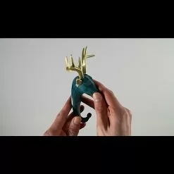 BAUHAUS Garderobenhaken Rentier L X B X H: 16 X 6,2 X 17 Cm, Blau 8 BAUHAUS Garderobenhaken Rentier L X B X H: 16 X 6,2 X 17 Cm, Blau -BAUHAUS 12 2095