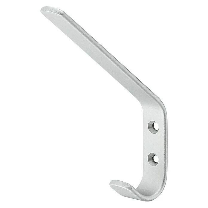 BAUHAUS Häfele Garderobenhaken L X B X H: 93 X 18 X 160 Mm, Aluminium/Silber 1 BAUHAUS Häfele Garderobenhaken L X B X H: 93 X 18 X 160 Mm, Aluminium/Silber