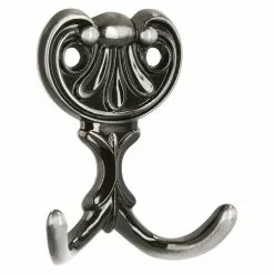 BAUHAUS Siro Garderobenhaken L X B X H: 56 X 66 X 20 Mm, Anzahl Haken: 1 Stk., Eisen Antik