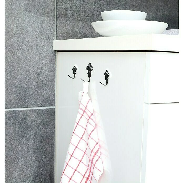 BAUHAUS Siro Garderobenhaken 577-45ZN8 L X B X H: 29 X 46 X 27 Mm, Anzahl Haken: 1 Stk. 5 BAUHAUS Siro Garderobenhaken 577-45ZN8 L X B X H: 29 X 46 X 27 Mm, Anzahl Haken: 1 Stk. – Bild 5