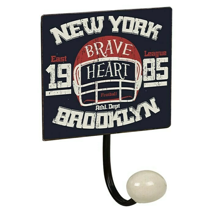 BAUHAUS Nesu Garderobenhaken Football L X B X H: 155 X 100 X 70 Mm, Anzahl Haken: 1 Stk. 1 BAUHAUS Nesu Garderobenhaken Football L X B X H: 155 X 100 X 70 Mm, Anzahl Haken: 1 Stk.